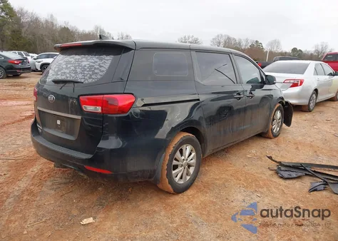 2017 Kia Sedona L из США, поврежденный, VIN KNDMA5C15H6289191